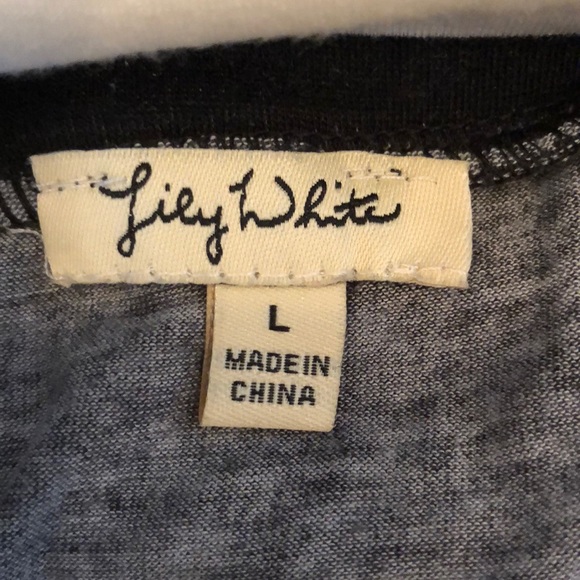 Black and White Strip Skirt - Picture 2 of 2